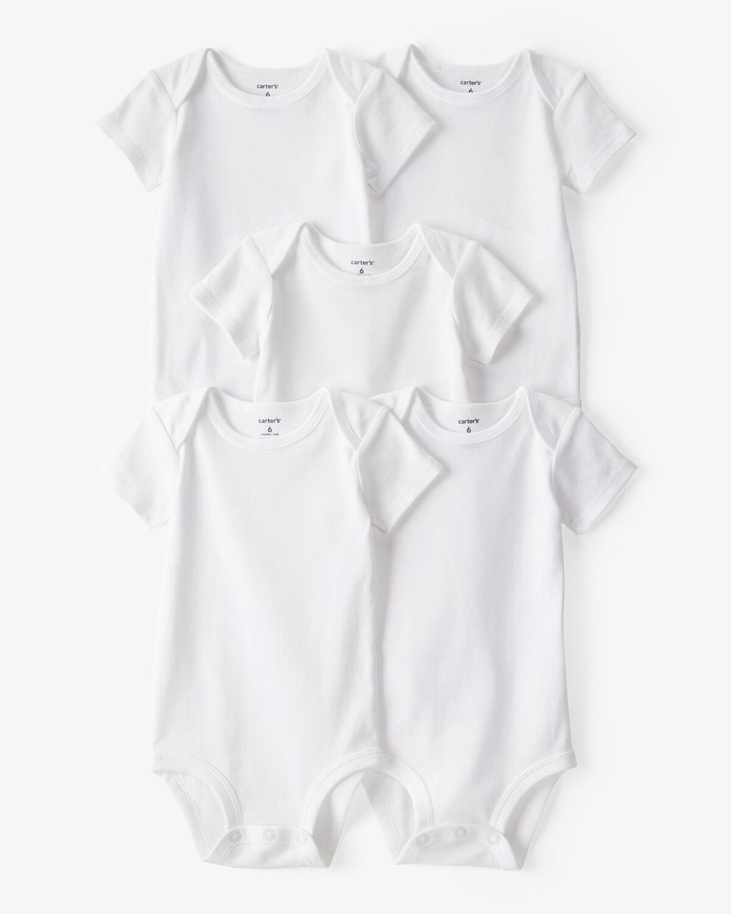 Baby 5-Pack Short-Sleeve Bodysuits