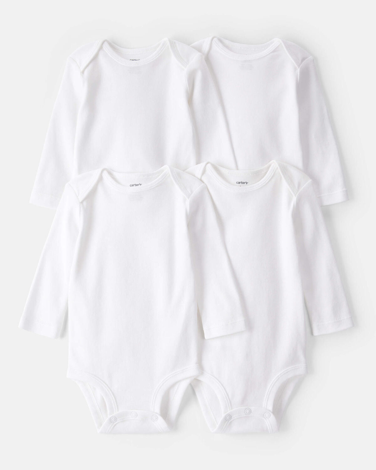 Baby 4-Pack Long-Sleeve Bodysuits