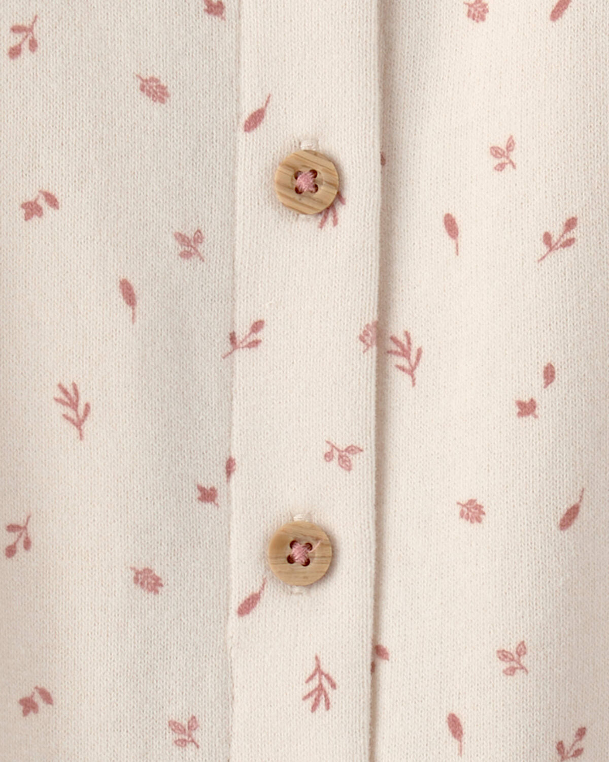 Baby Girl 2-Piece Button-Down Jumpsuit & Cap Set