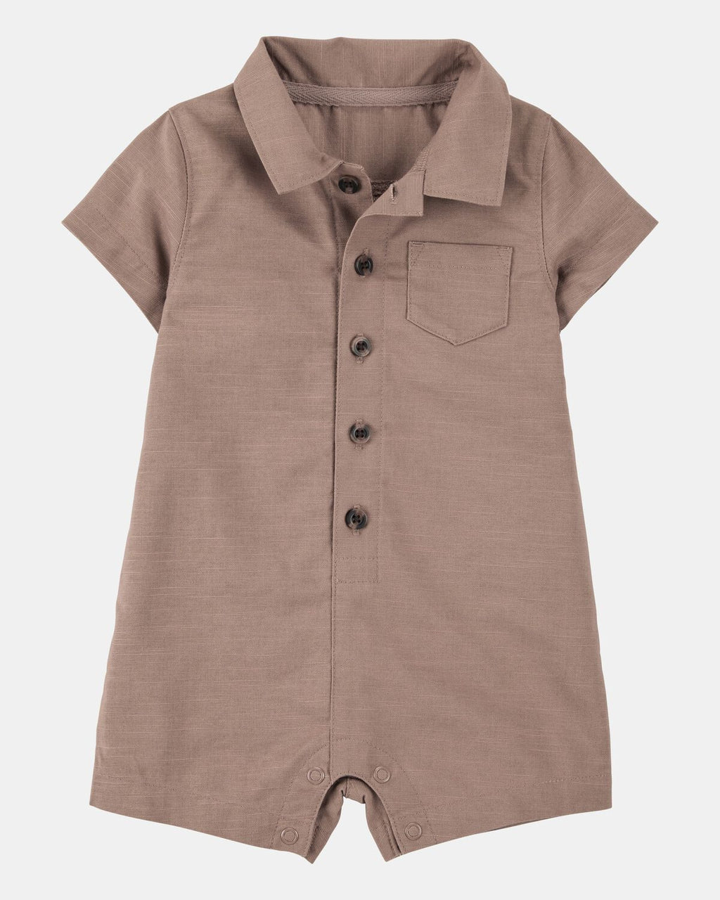Baby Button-Down Polo Romper