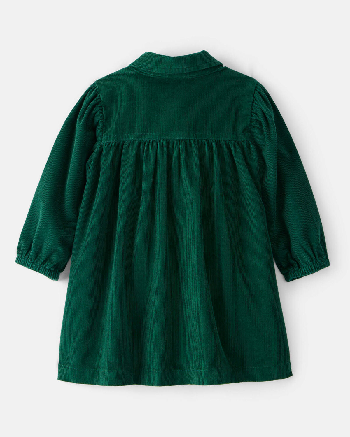 Baby Girl Corduroy Long-Sleeve Dress