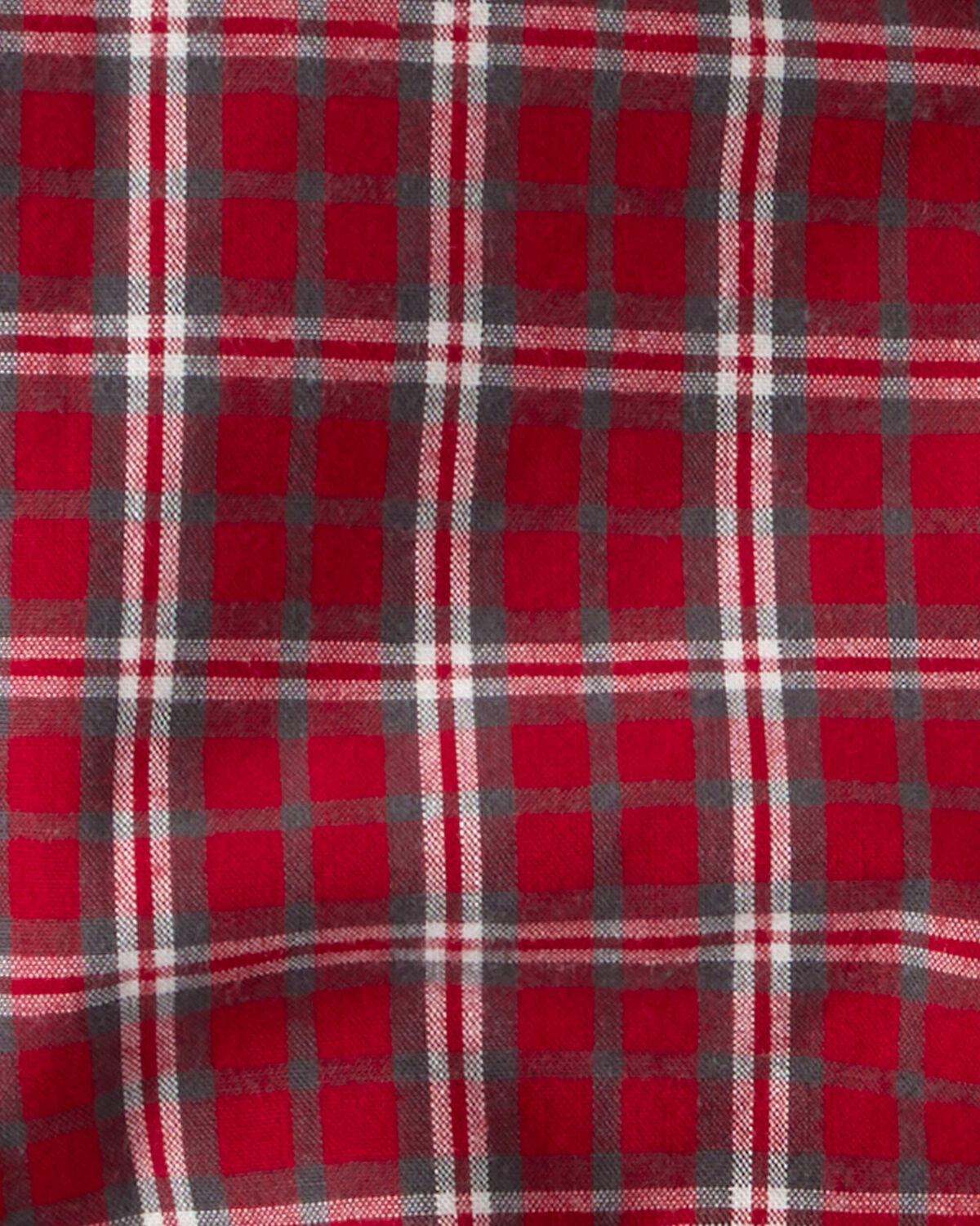 Baby Boy 3-Piece Plaid Print Long-Sleeve Shirt & Suspender Pant Set/Denim