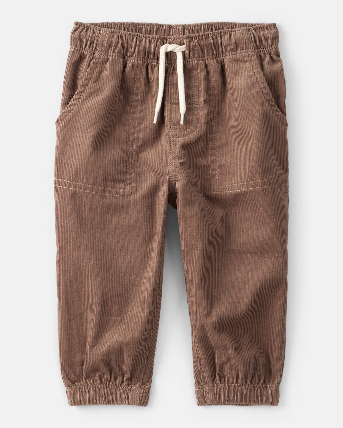 Baby Boy Plaid Long-Sleeve Tee & Pant Set