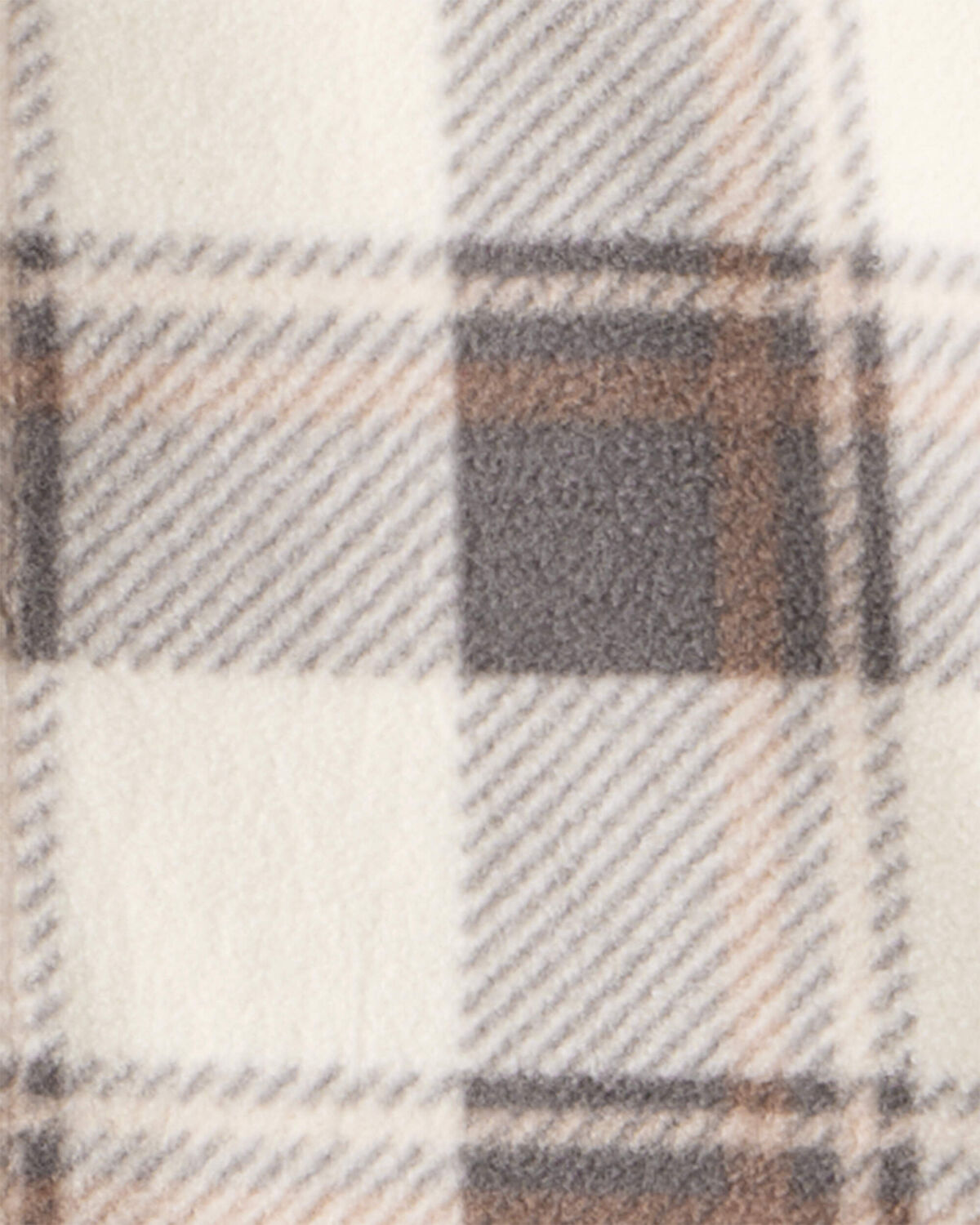 Baby Boy Plaid Long-Sleeve Tee & Pant Set