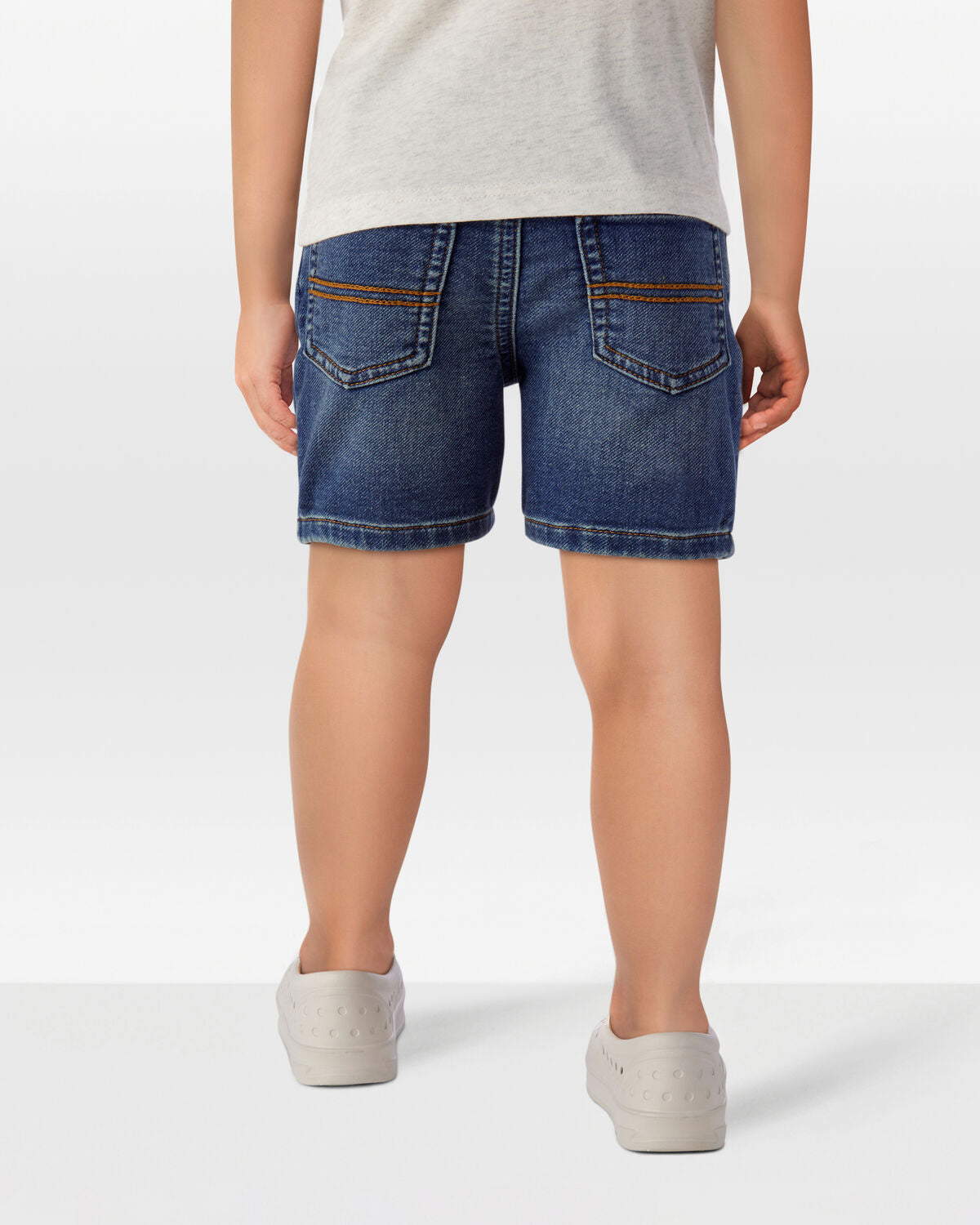 Toddler Pull-On Denim Shorts