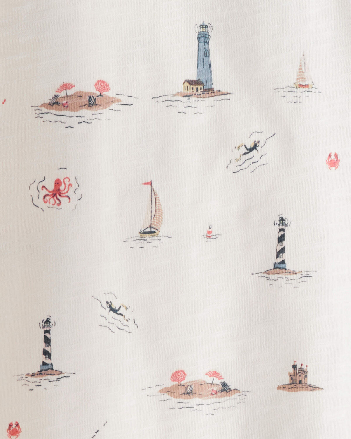 Toddler 2-Pack Organic Cotton Coastal Knit Tees