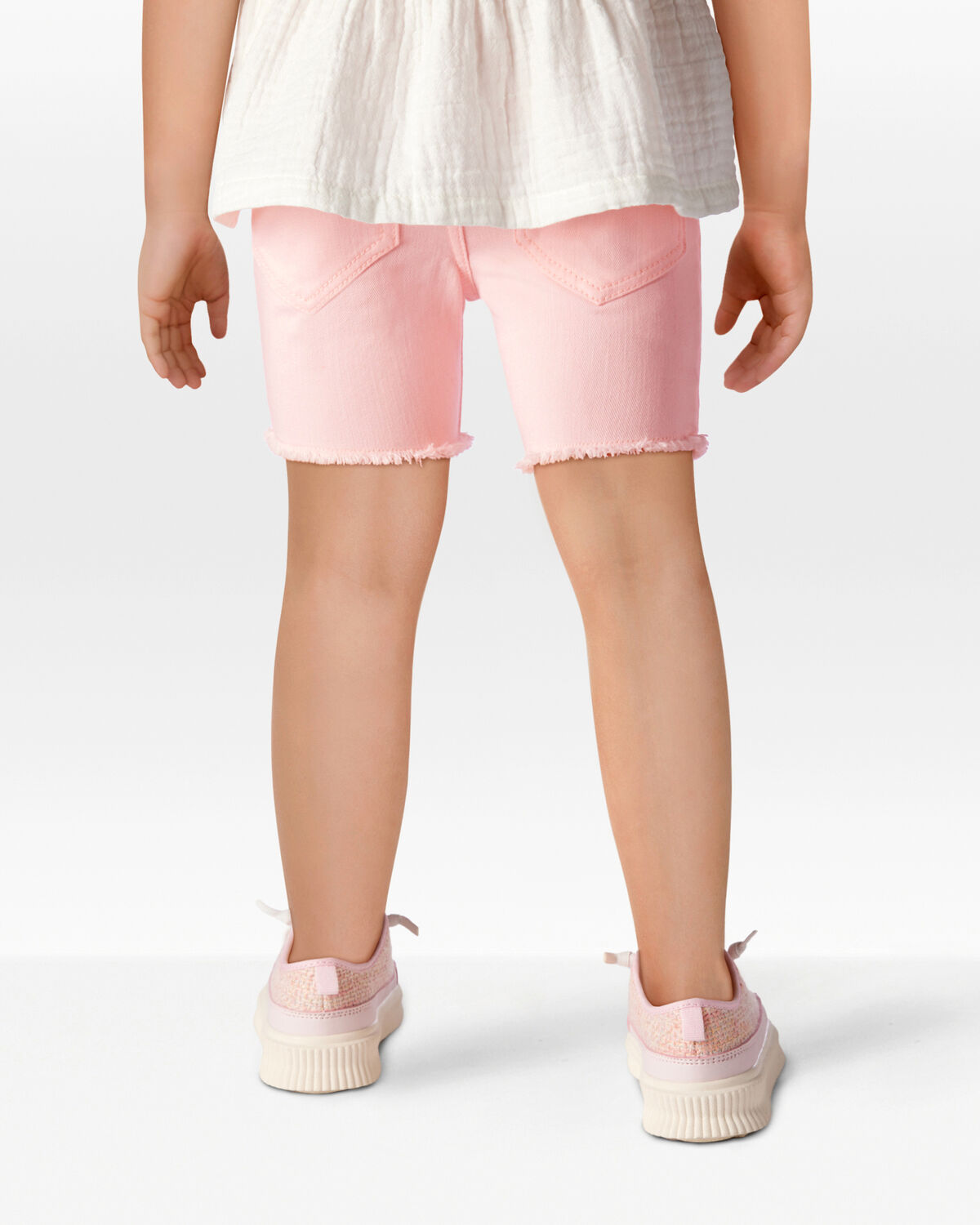Toddler Iconic Denim Shorts: Frayed Hem