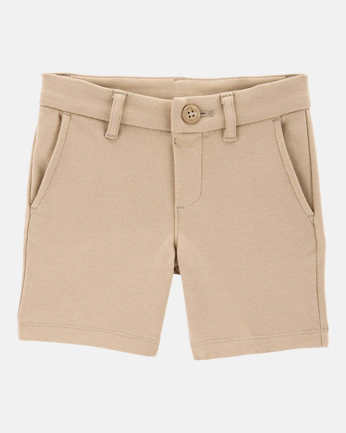 Toddler Girl Ponte Knit Uniform Shorts