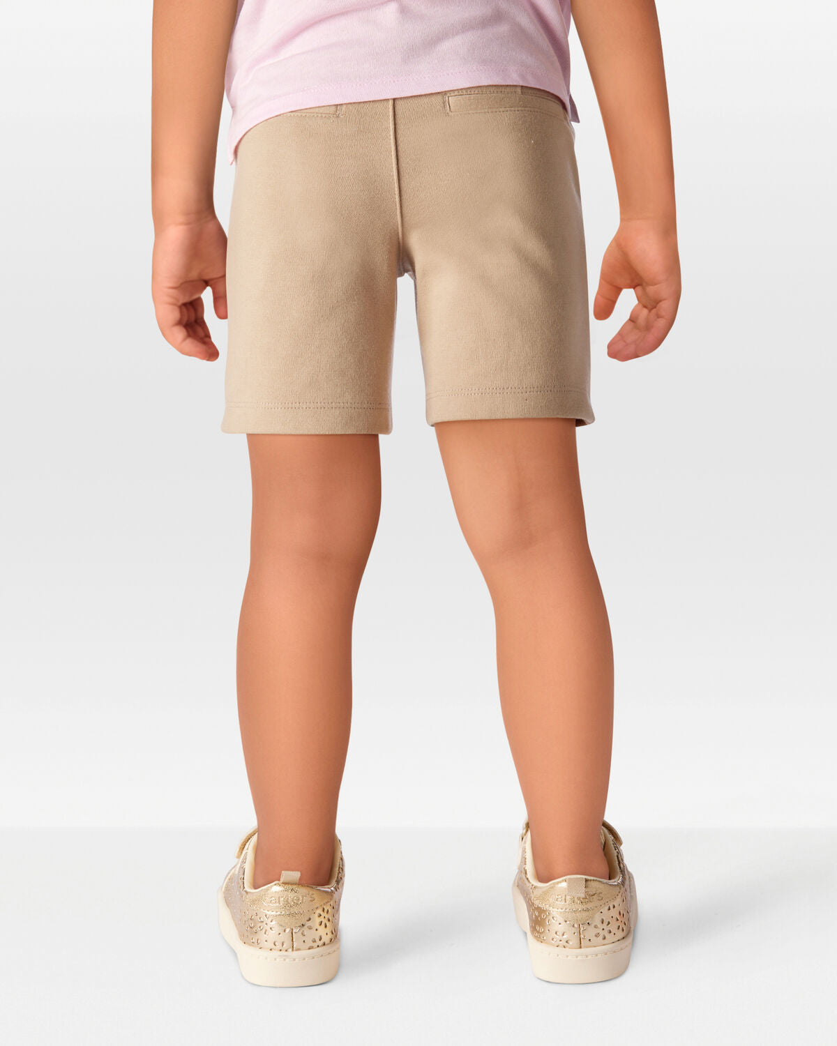 Toddler Girl Ponte Knit Uniform Shorts