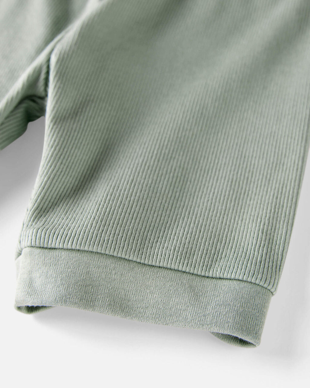 Toddler Organic Cotton Ribbed Pajamas Set