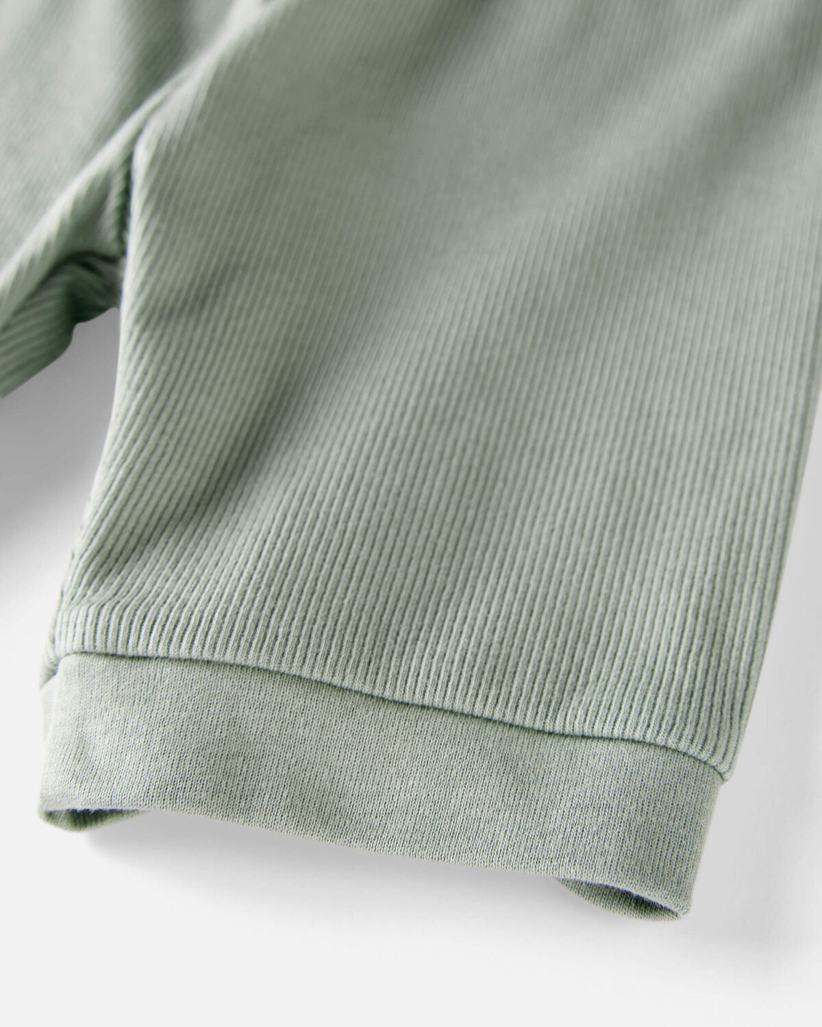 Toddler Organic Cotton Ribbed Pajamas Set