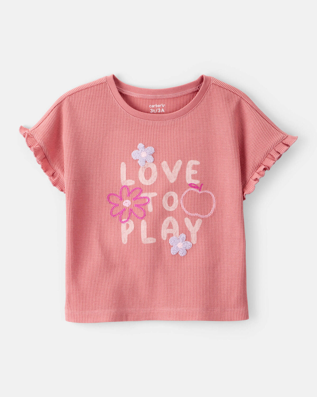 Toddler Girl Love To Play Short-Sleeve Graphic Tee