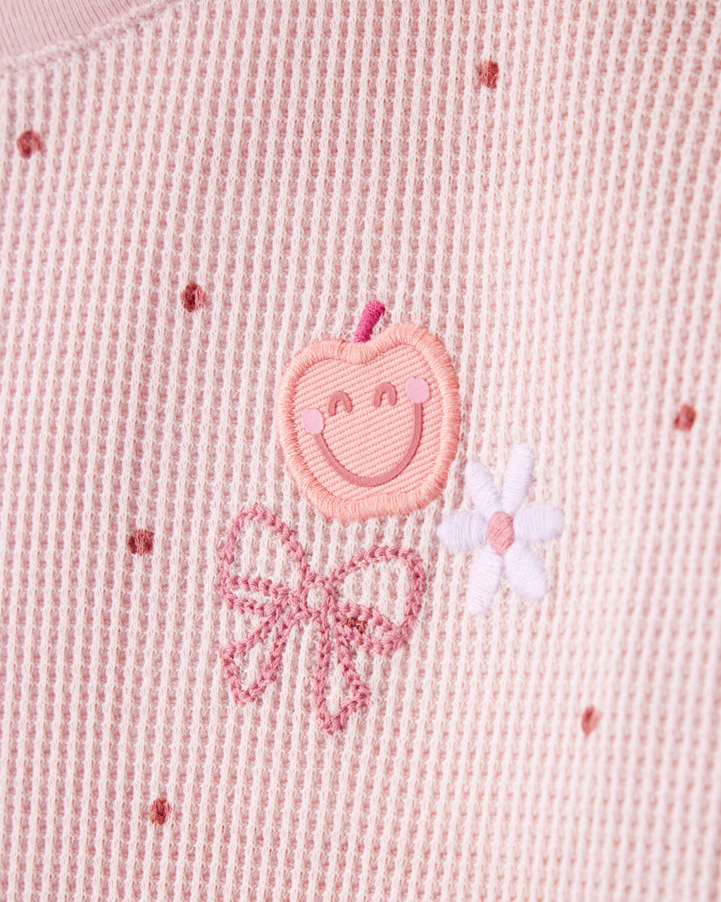 Toddler Girl Polka Dot Short-Sleeve Top