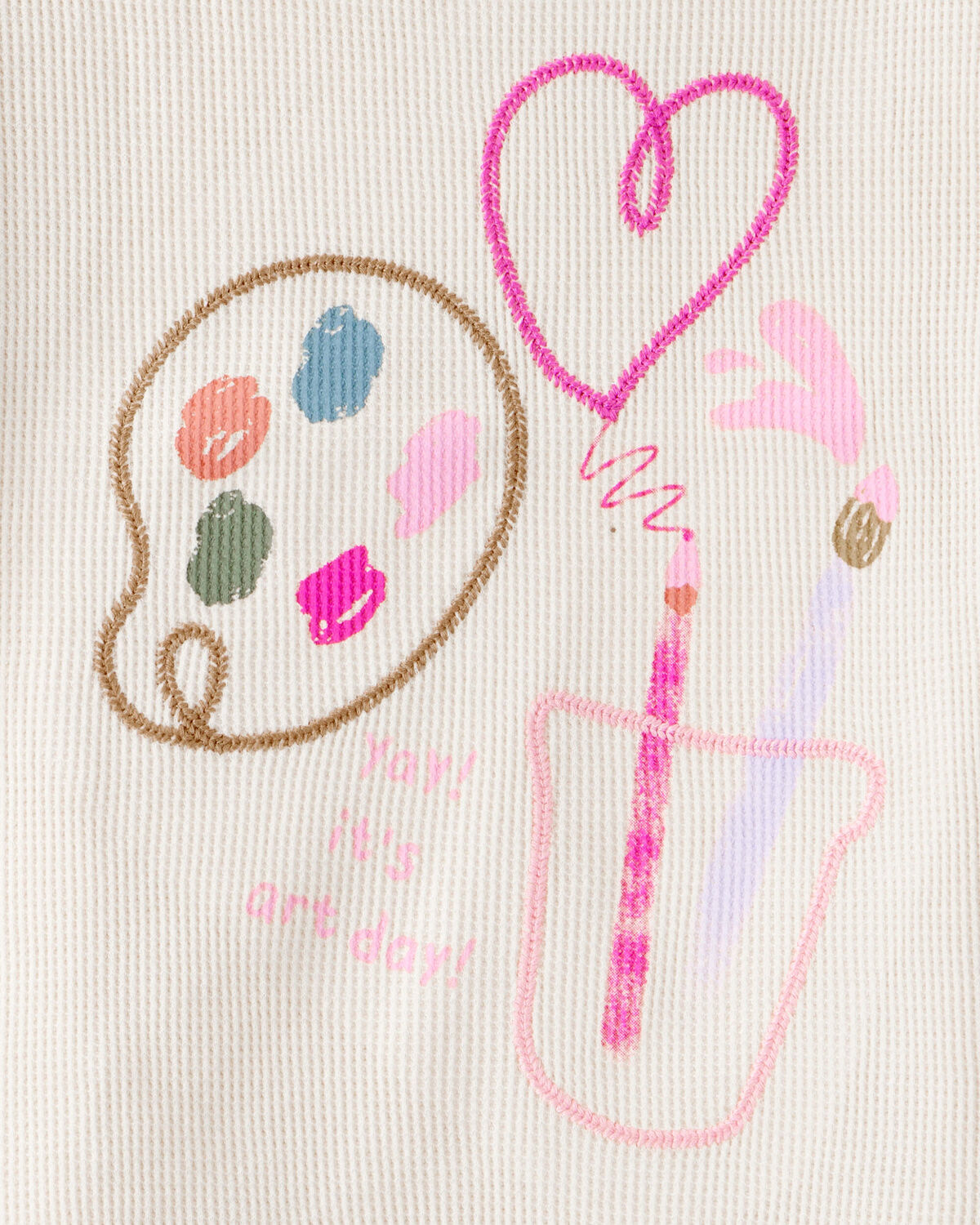 Toddler Girl Arts & Crafts Short-Sleeve Top