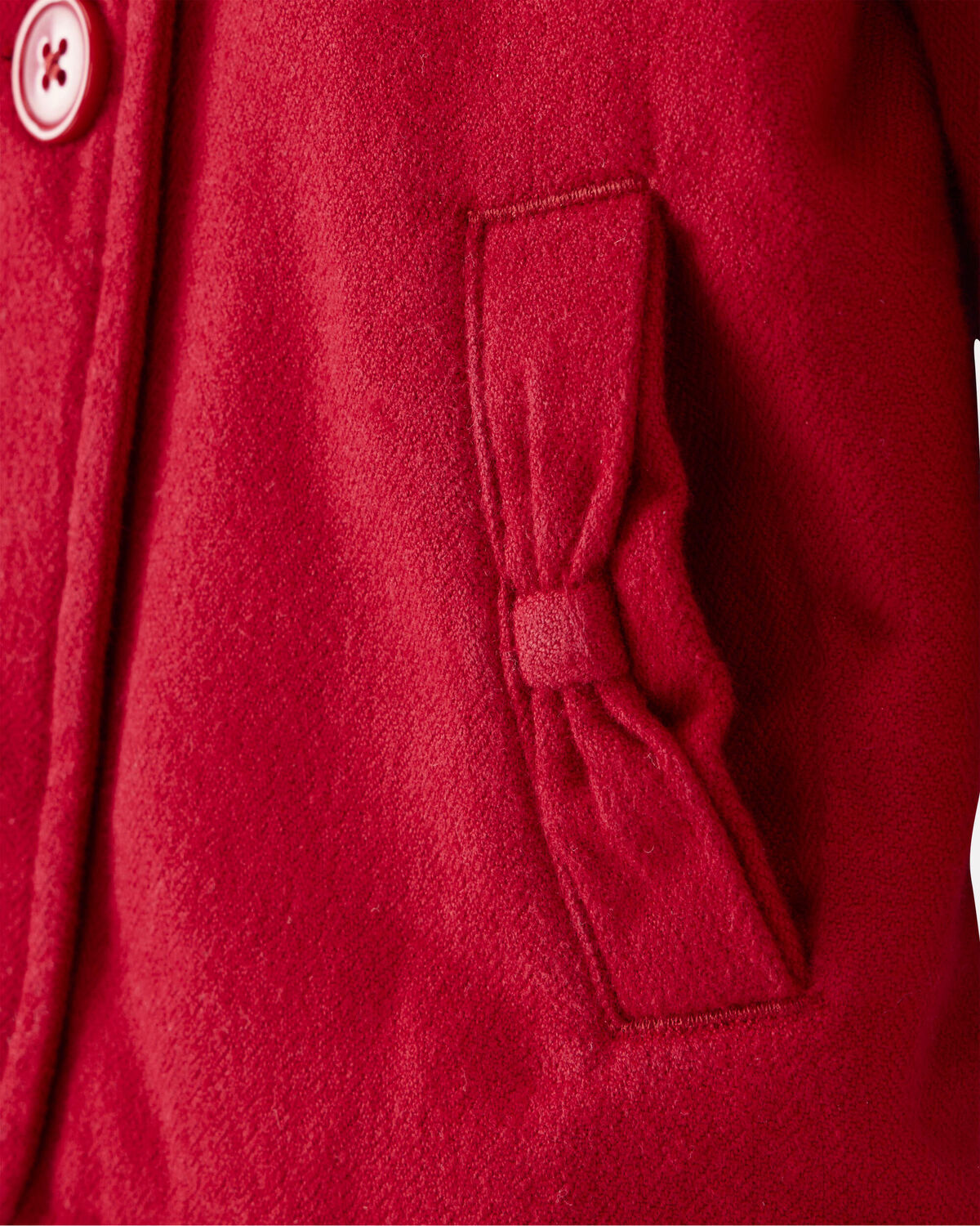 Toddler Girl Long-Sleeve Fashion Peacoat