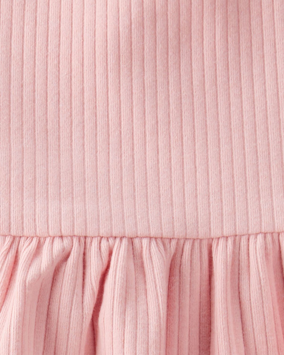 Toddler 2-Piece Ribbed Tee & Pull-On Pant Set