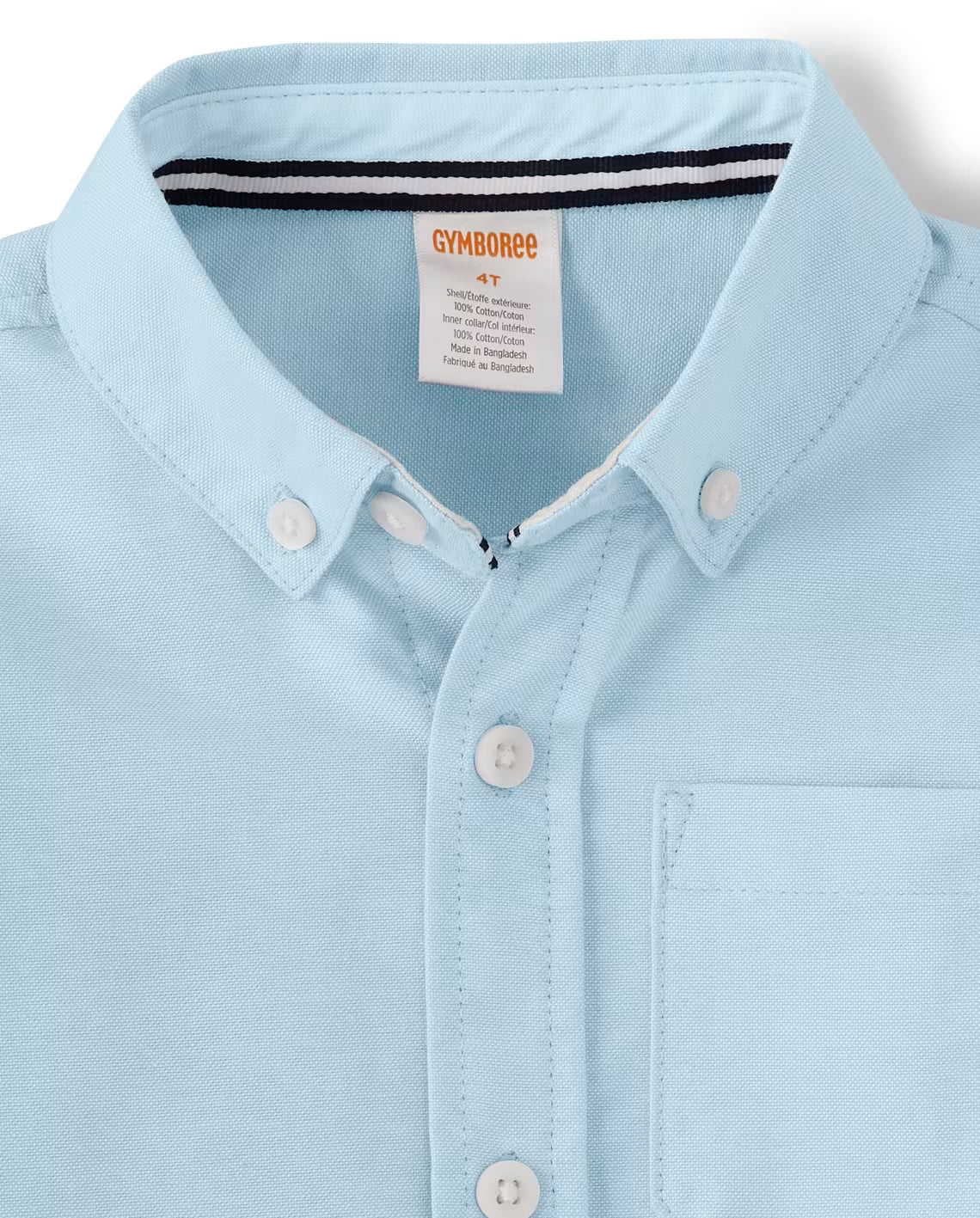 Boys Wrinkle Resistant Button Down Shirt