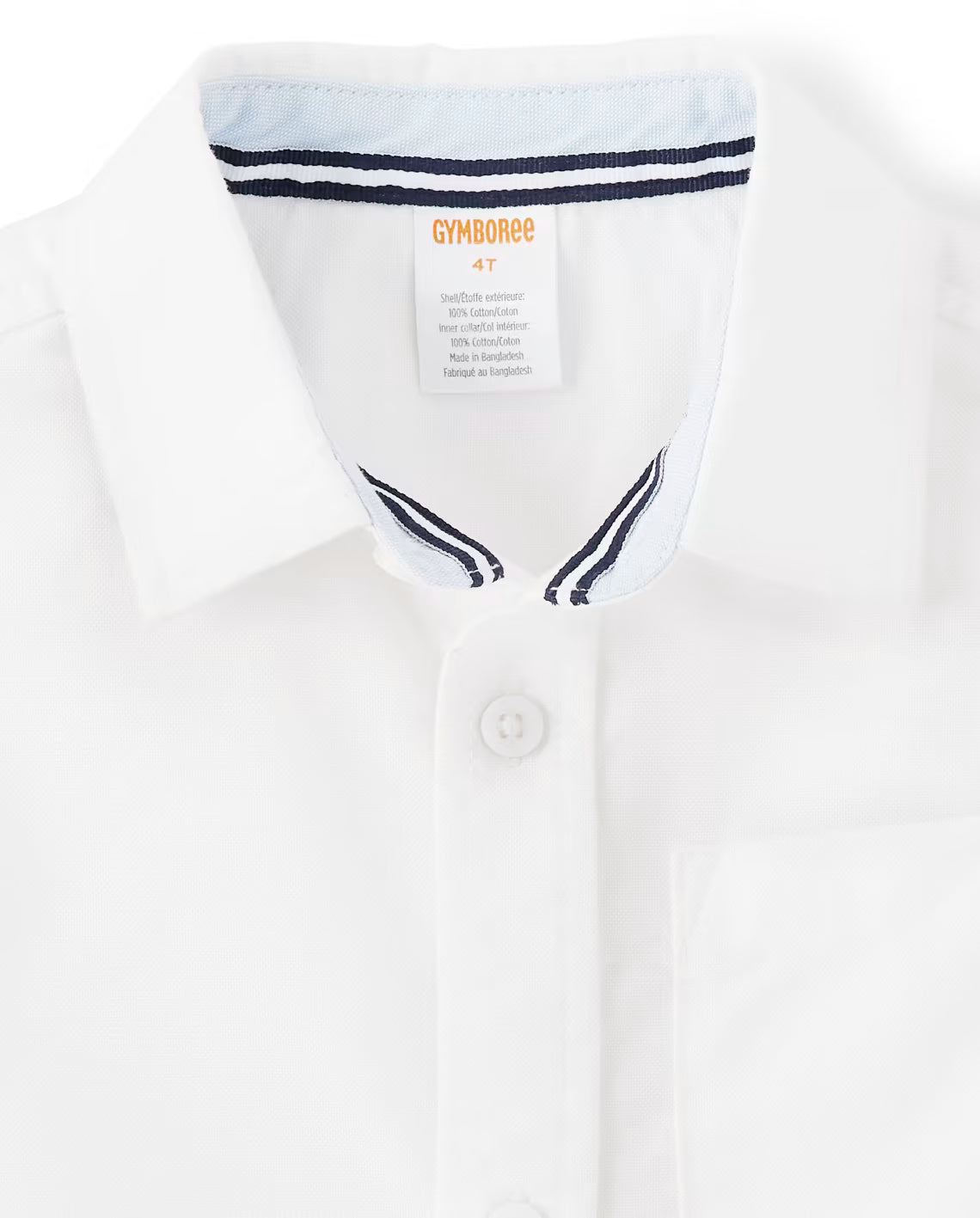 Boys Wrinkle-Resistant Oxford Button Up Shirt