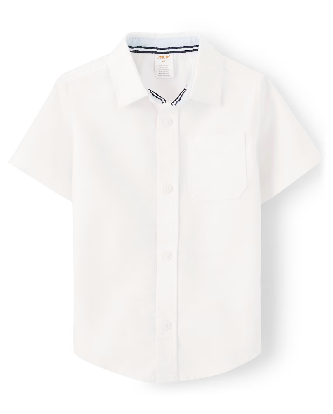 Boys Wrinkle-Resistant Oxford Button Up Shirt