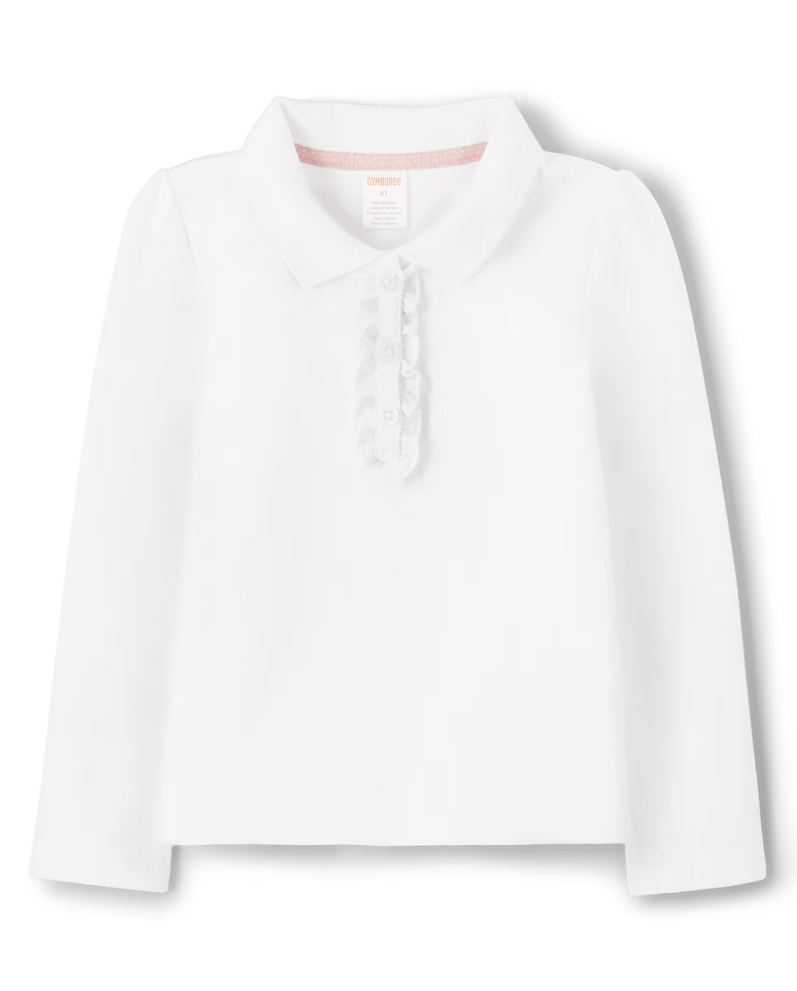 Girls Ruffle Polo