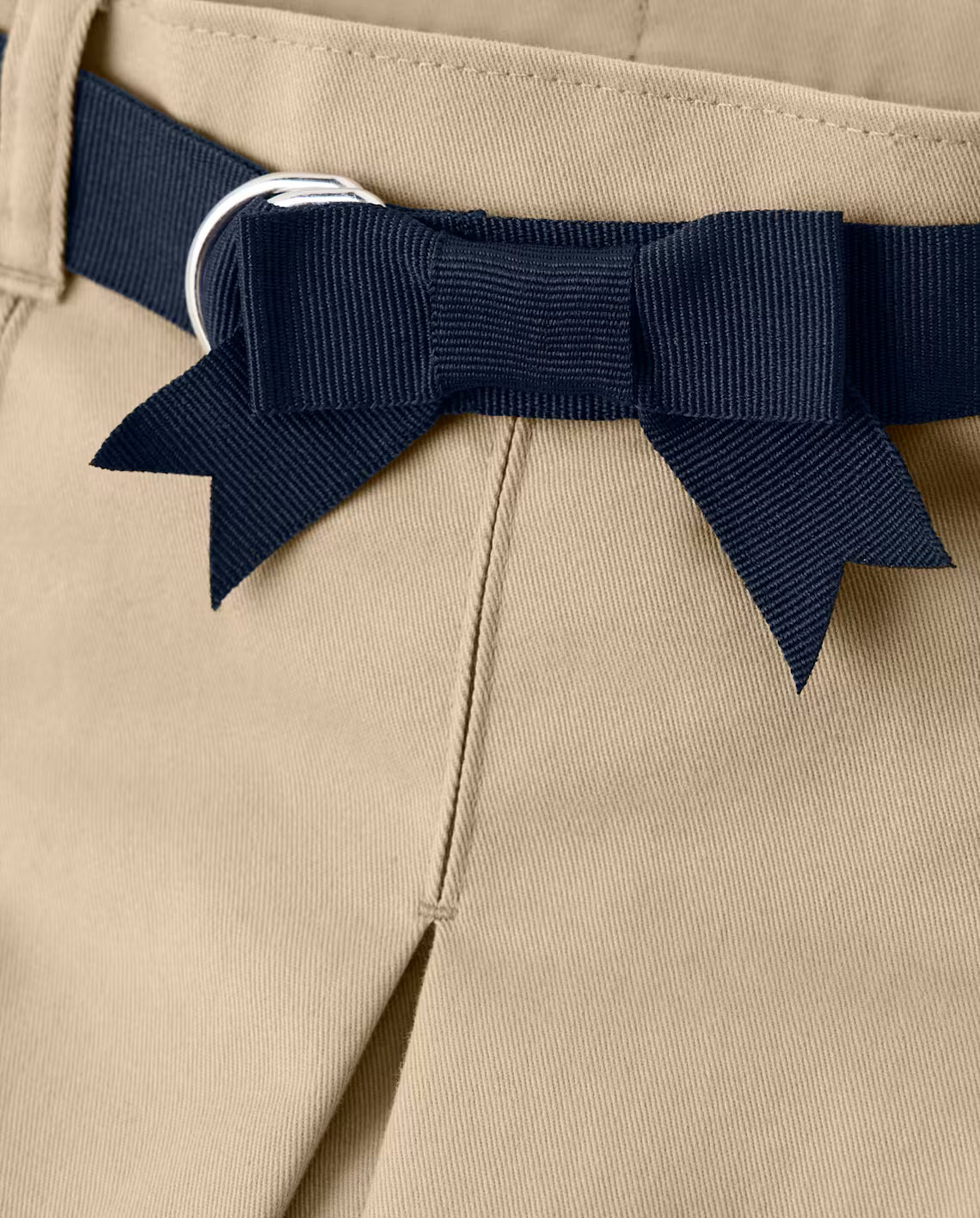 Girls Pleated Belted Skort