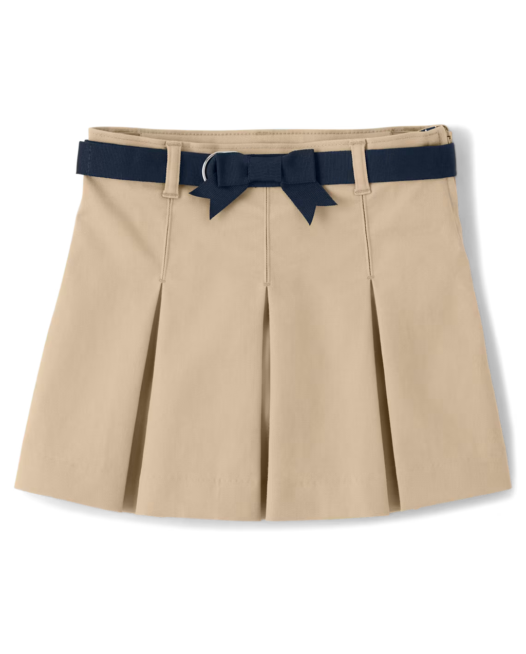 Girls Pleated Belted Skort