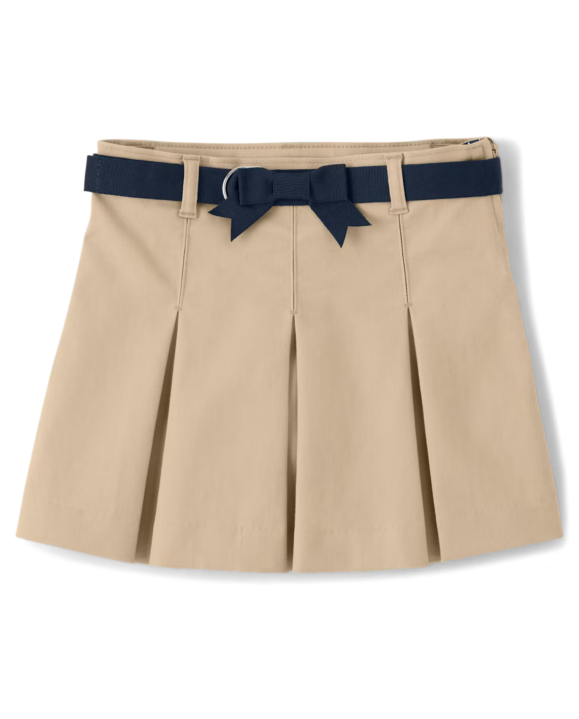 Girls Pleated Belted Skort