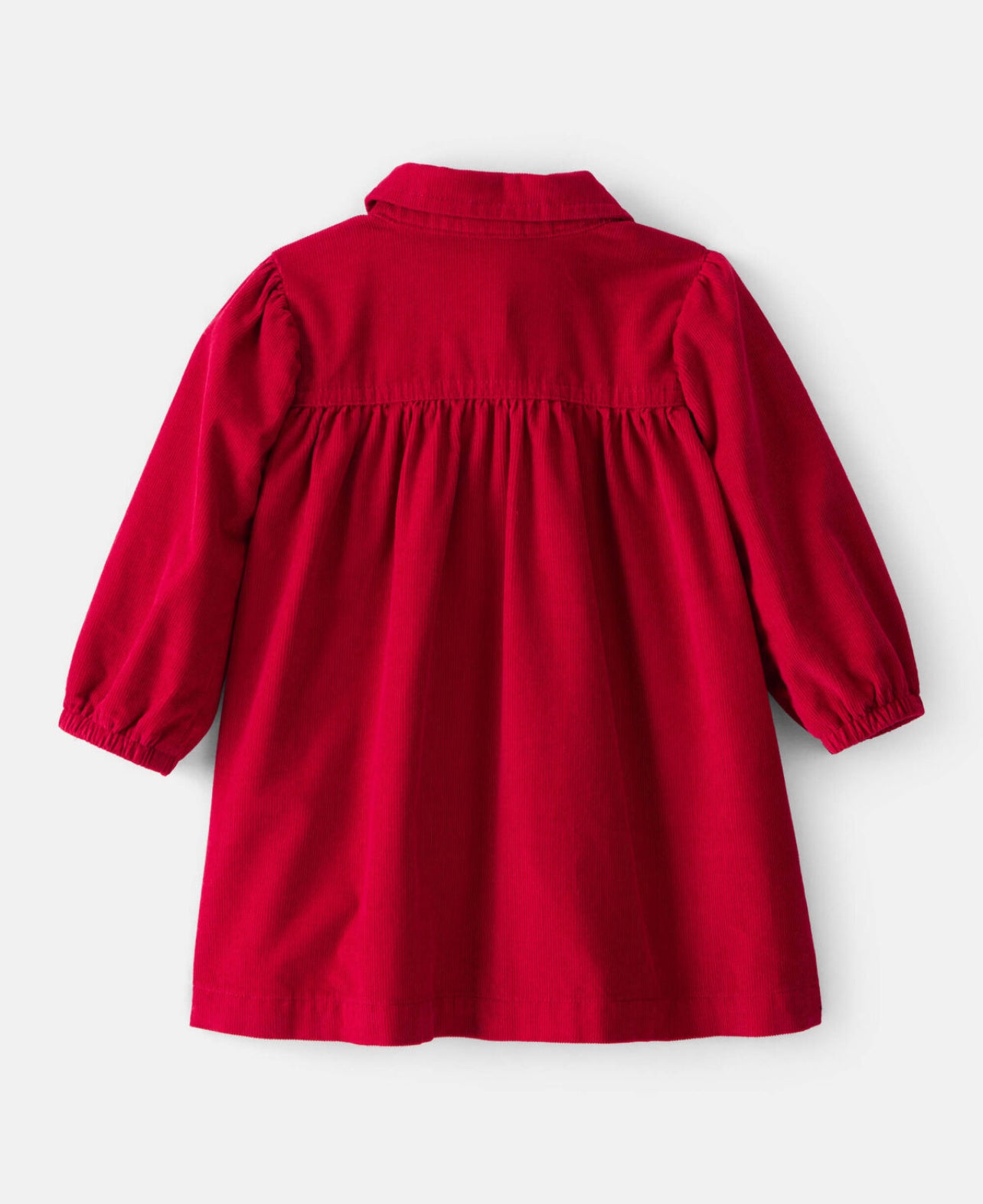 Baby Girl Corduroy Long-Sleeve Dress