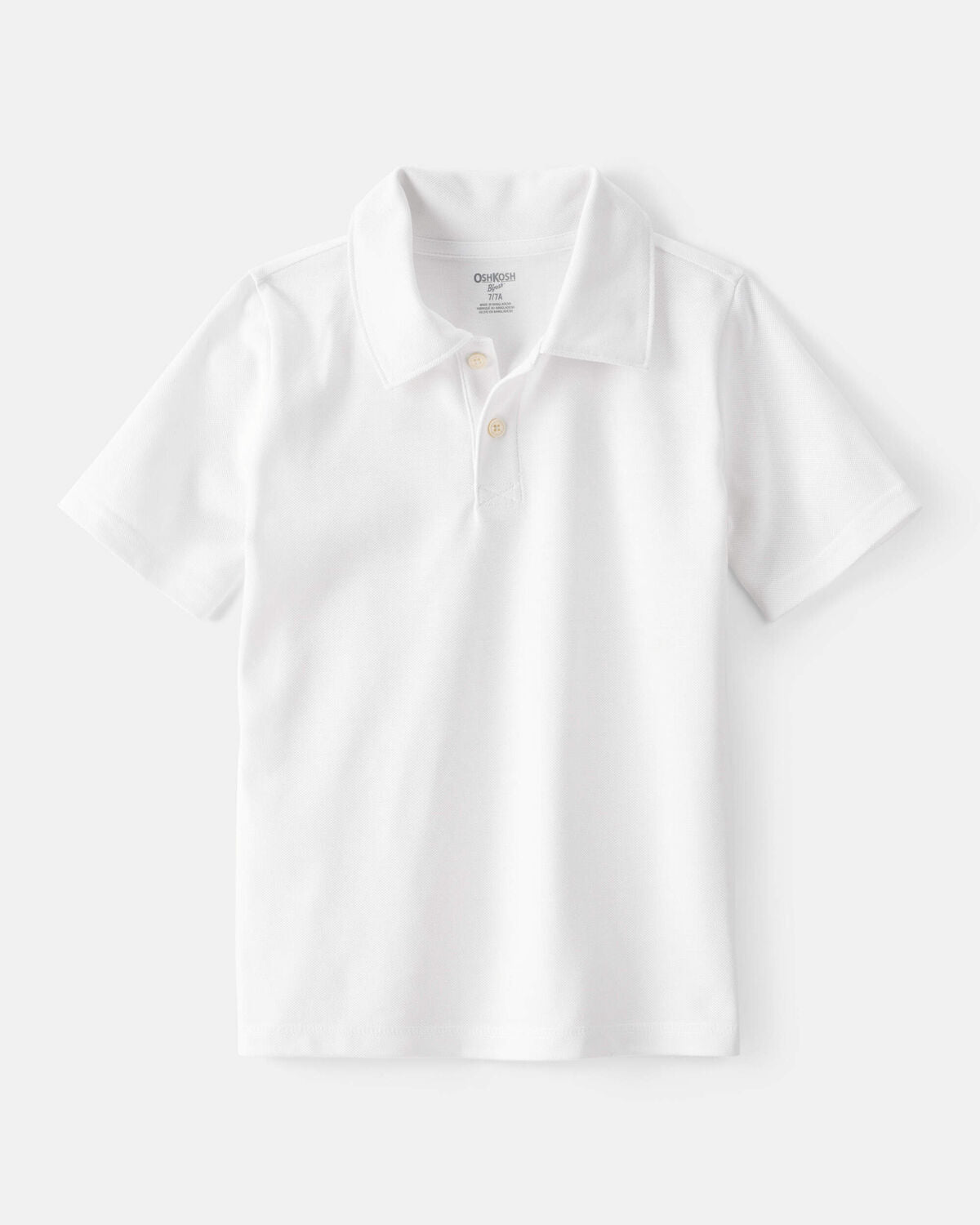 Boys Pique Uniform Polo Shirt