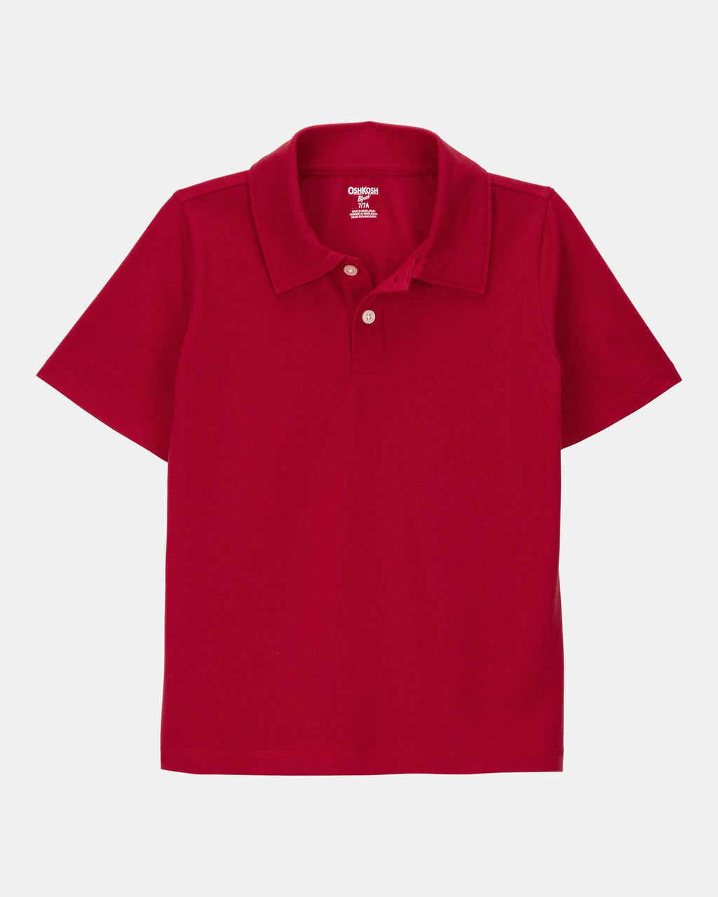 Boys Pique Uniform Polo Shirt