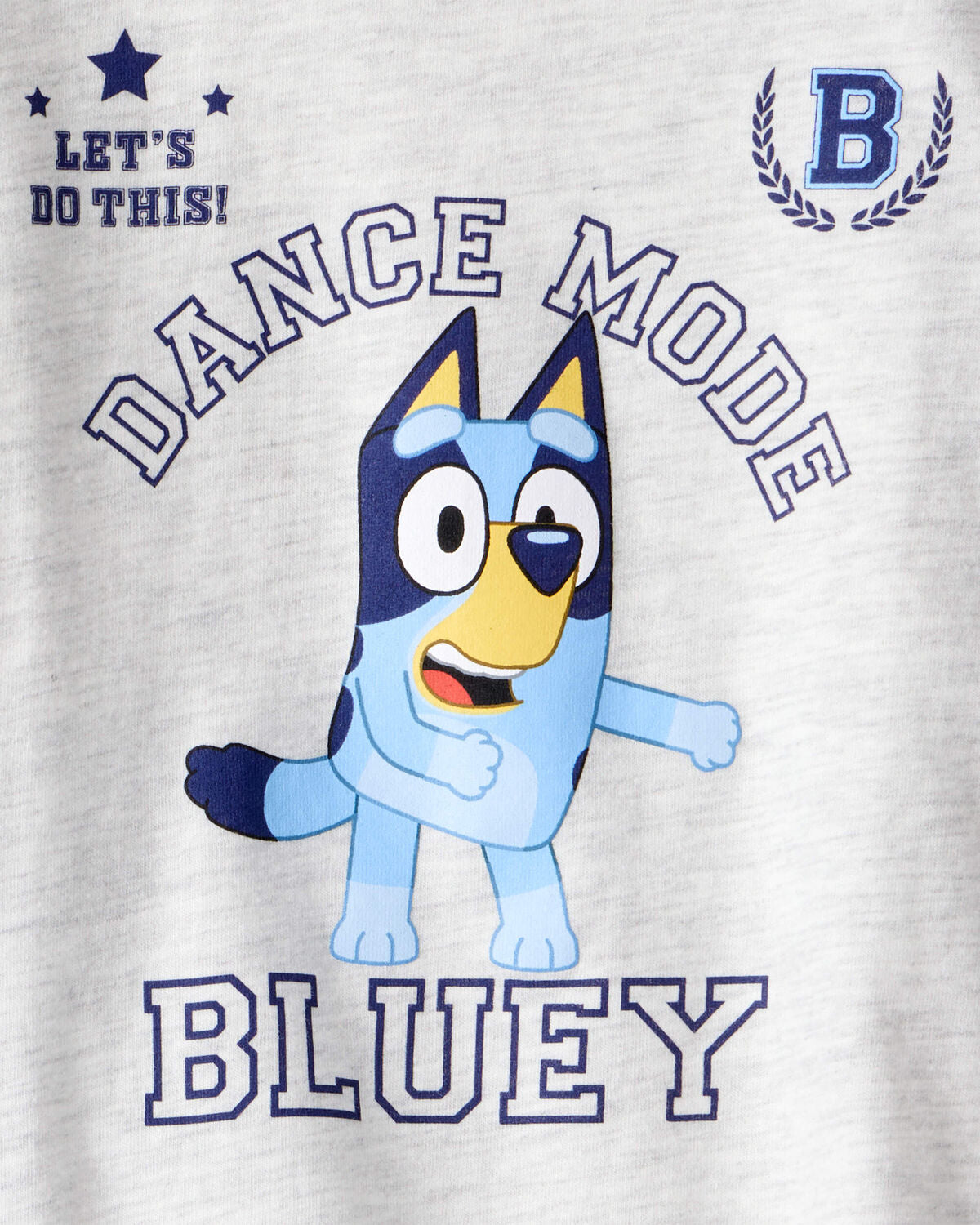 Baby Girl 2-Piece "Dance Mode" Bluey Outfit Set