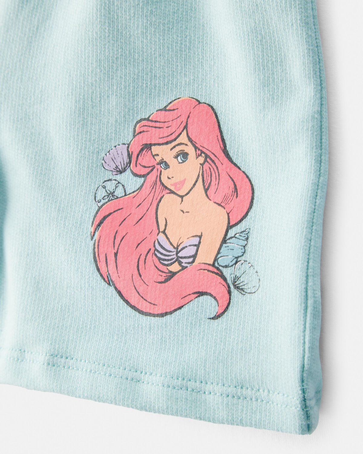 Baby Girl 2-Piece Little Mermaid Outfit Set