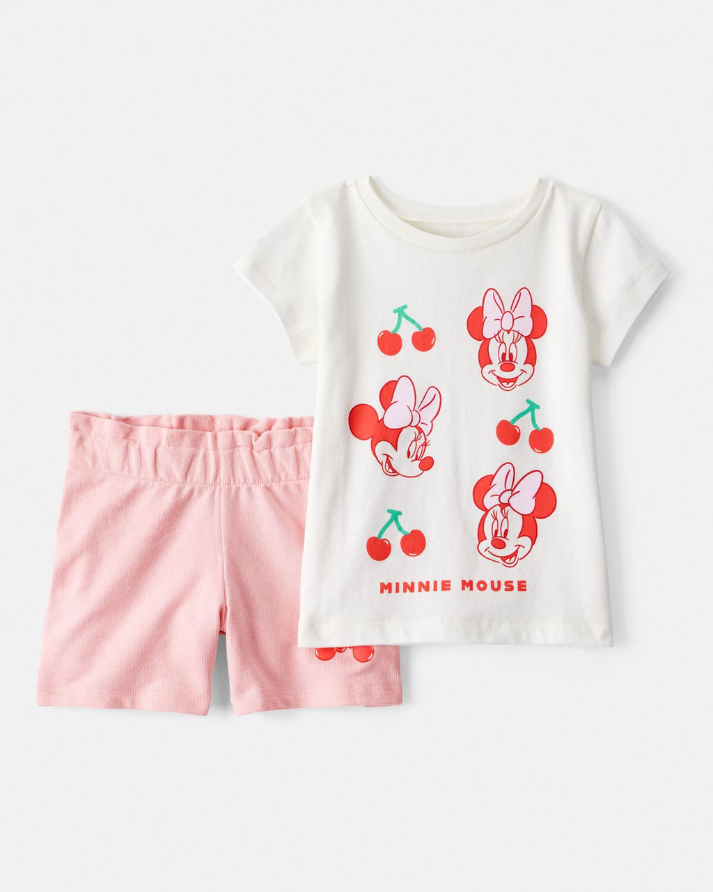 Baby Girl 2-Piece Minnie Mouse Outfit Set