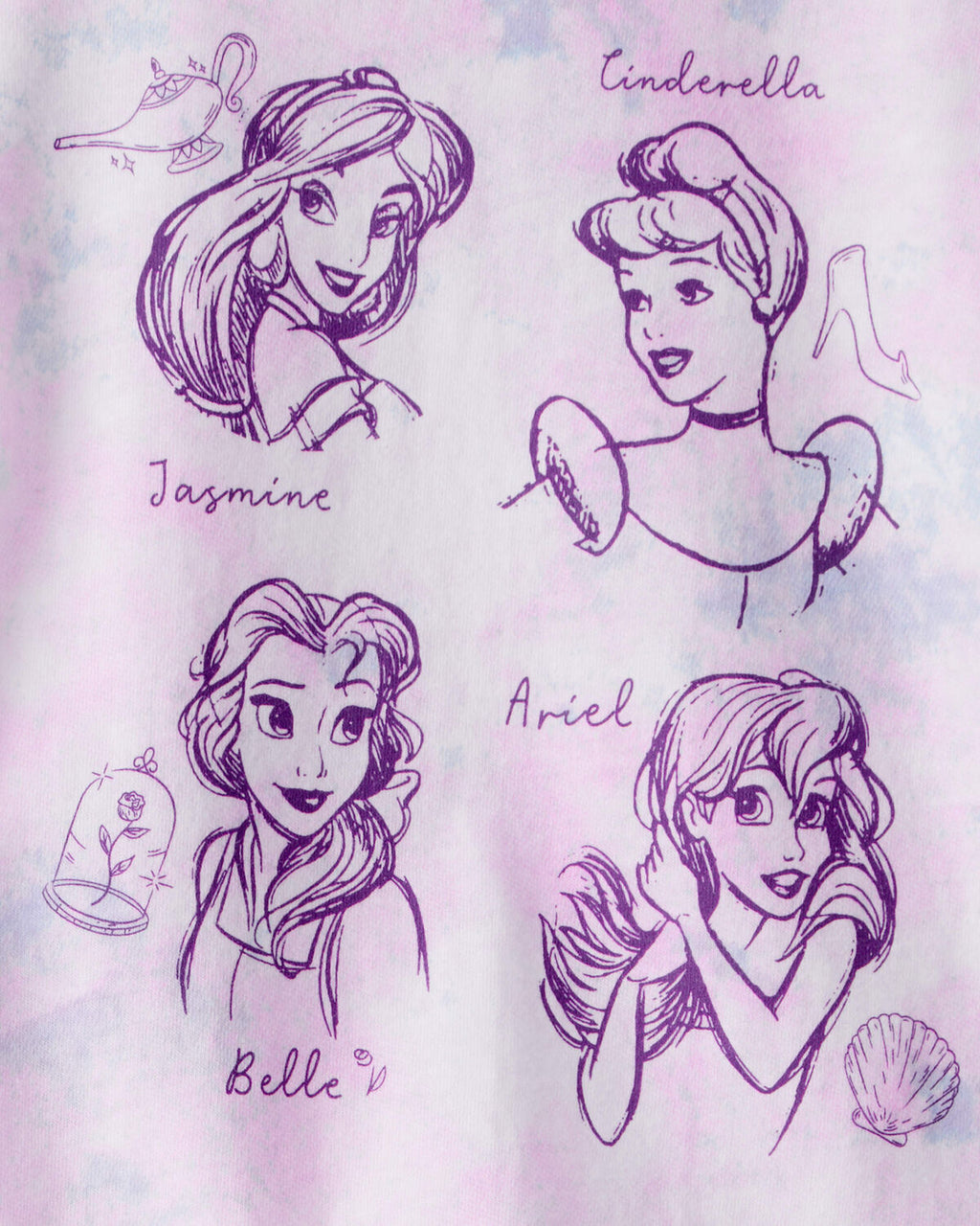 Baby Girl 2-Piece Disney Princess Outfit Set