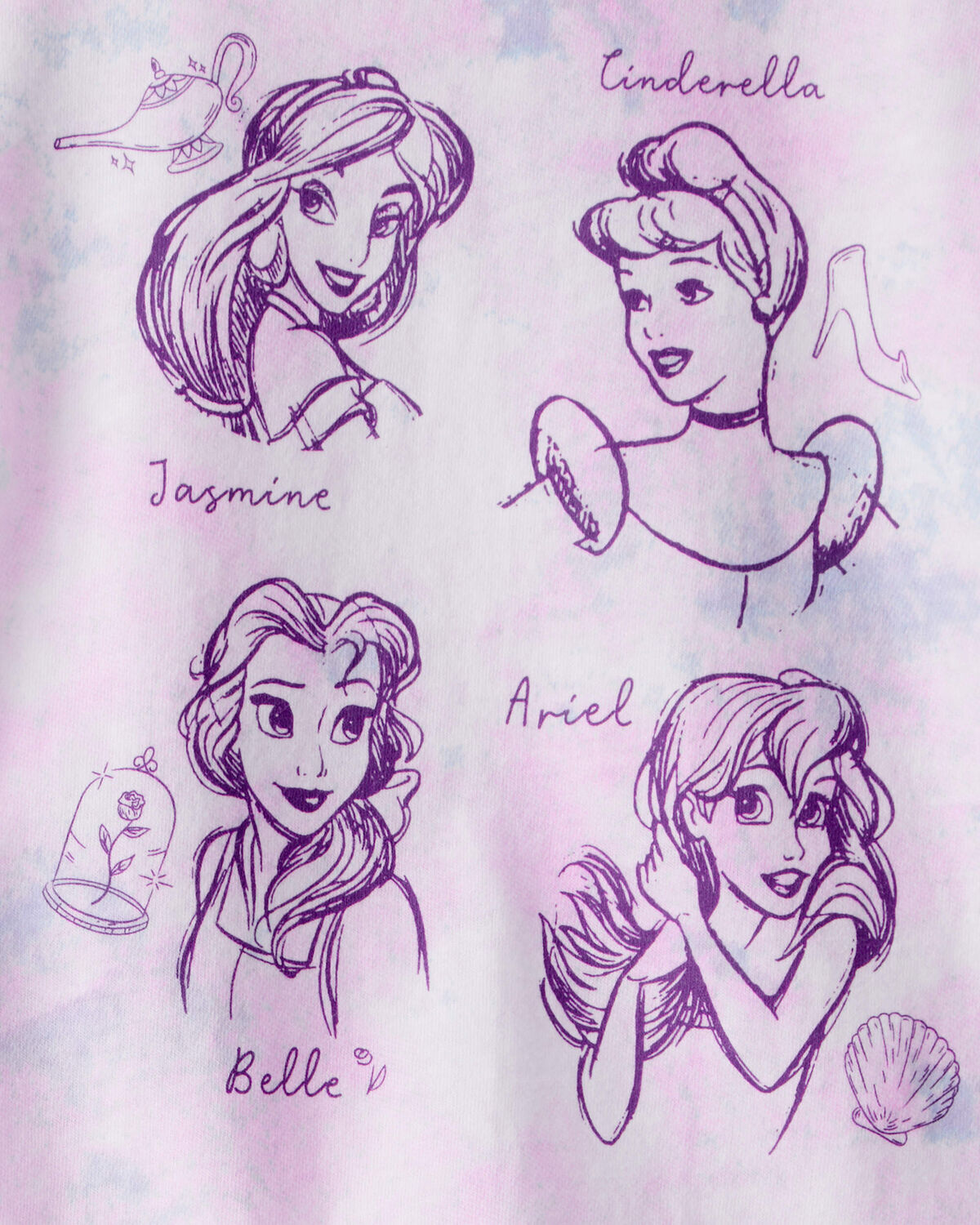 Baby Girl 2-Piece Disney Princess Outfit Set