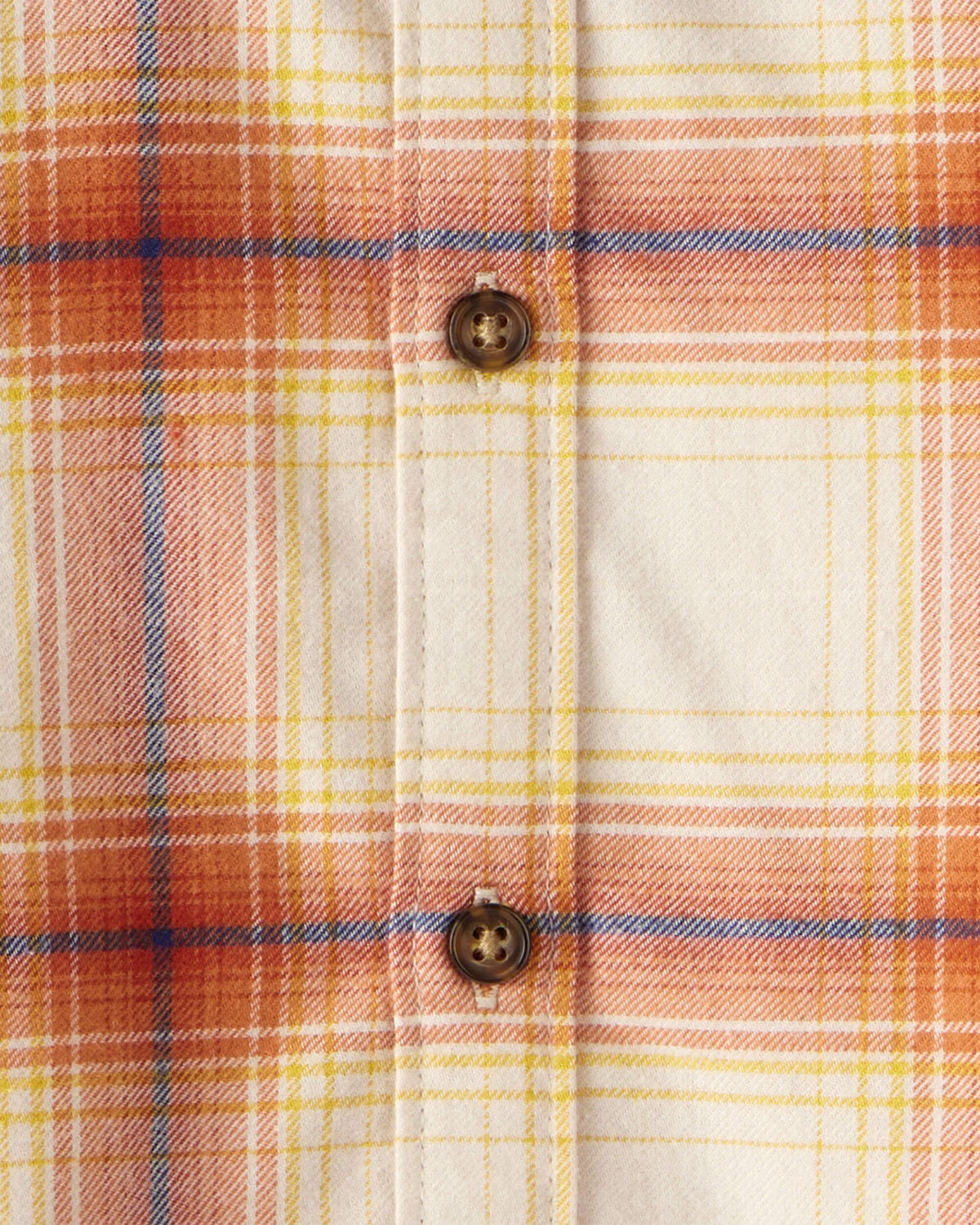 Toddler Boy Plaid Cotton Long-Sleeve Hooded Button-Down Shirt