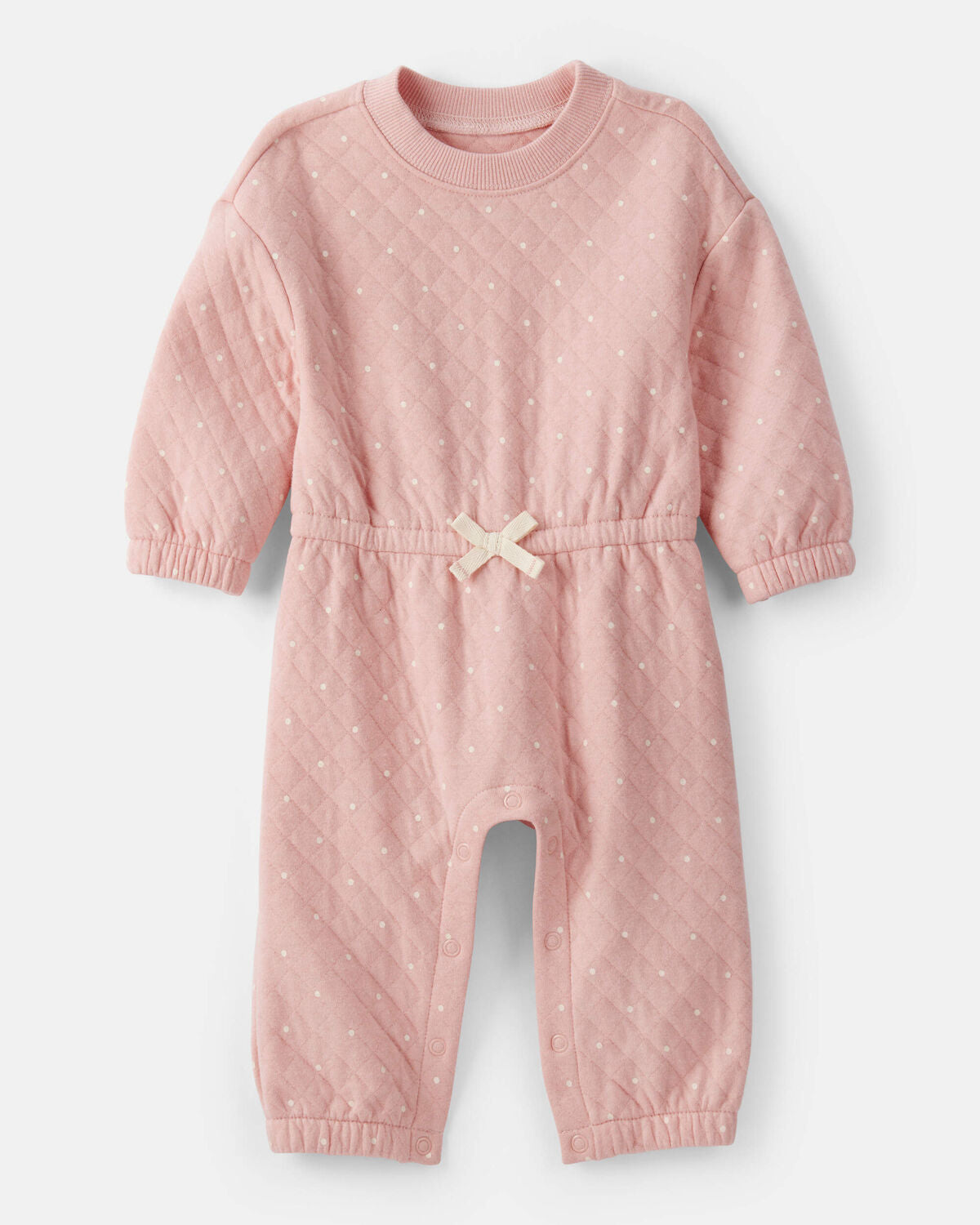 Baby Girl Long-Sleeve Jumpsuit